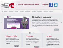 Tablet Screenshot of ajevalladolid.org